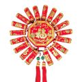 New Year Spring Festival Simulation Firecrackers Pendant Indoor Dress up Housewarming Layout Fu Character Firecrackers Ornaments Festive Supplies New Year Goods. 