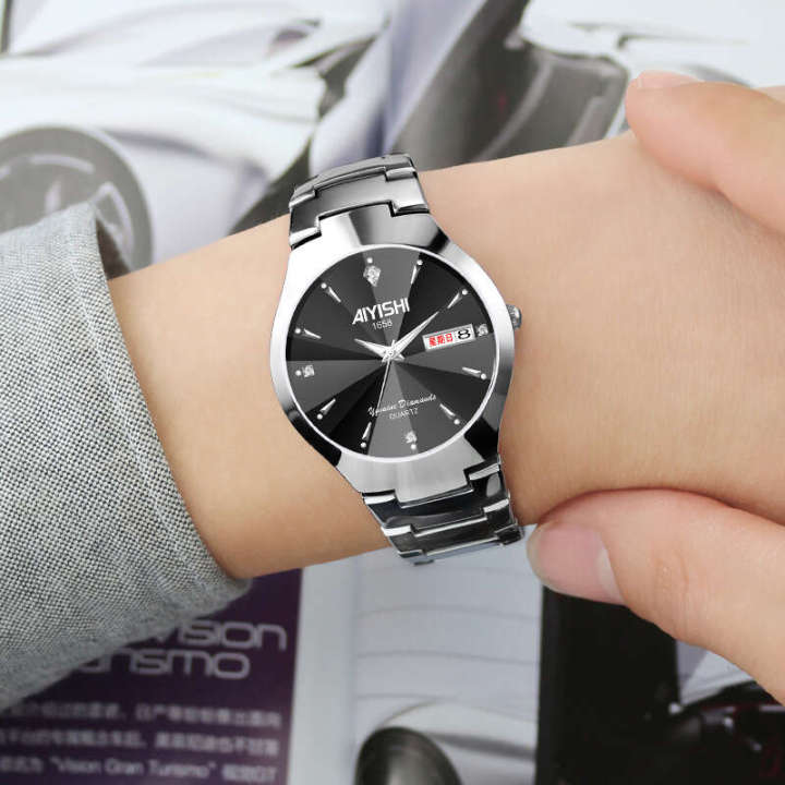 Korean%20version%20of%20minimalist%20fashionable%20colored%20student%20and%20women's%20watch,%20couple's%20waterproof%20ultra-thin%20quartz%20men's%20steel%20watch%20wrist%20-%20Image%206
