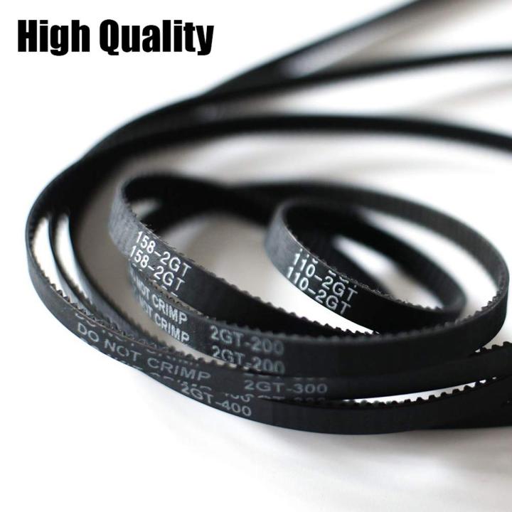 GT2 CLOSED LOOP RUBBER TOOTHED BELT 2GT 6MM 3D PRINTERS PARTS 300 MM SYNCHRONOUS SEAT BELTS