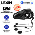 2024 New Lexin G1 Motorcycle bluetooth headsets for helmet,Bluetooth 5.0,High Definition Speakers ,Sound quality upgrade. 