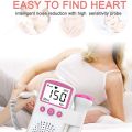Pregnancy Baby Fetal Sound Heart Rate Detector LCD Display No Radiation Pregnant MonitorDoppler Fetal Heart Rate Monitor Home. 