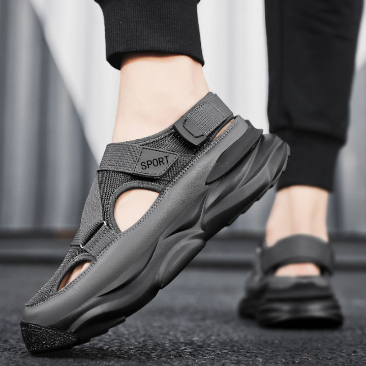 Sandals%20for%20Men%20Summer%20Cave%20Casual%20New%20Baotou%20Sports%20Shoes%20Men's%20Water%20Proof%20Sandals%20for%20Male%20Beach%20Shoes%20Platform%20Sandals%20%EC%8A%AC%EB%A6%AC%ED%8D%BC44%20-%20Image%205