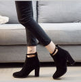Suede womens british martin ladies boots fashionable design. 