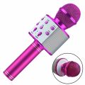 Wireless Bluetooth Karaoke Microphone, 5-in-1 Portable Handheld Mic Speaker for All Smartphones,Gifts for Girls Kids All Age.