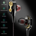 Wired Earbuds with Microphone - High Sound Quality In-Ear Headphones for Phone.
