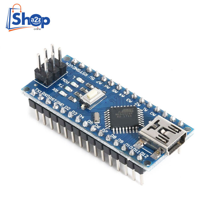 Arduino Nano V3.0 With Soldered Pins 16M 5V ATmega328P CH340G Micro ...