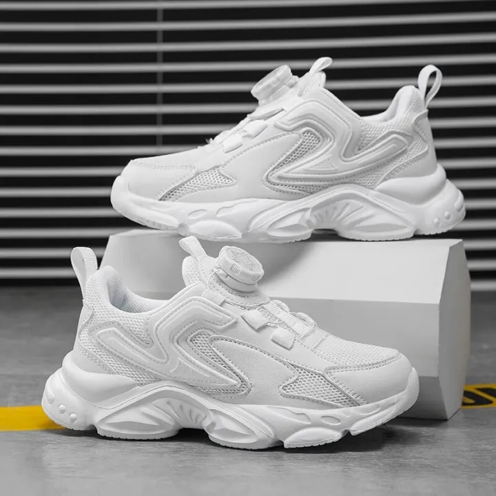 Children%20Casual%20Shoes%20Boys%20Sneakers%20Solid%20White%20Black%20Shoes%20Mesh%20Breathable%20Kids%20Running%20Sports%20Tenis%20for%20Girls%20Chunky%20Sneakers%20-%20Image%203