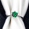 Stone Twist Rope Finger Ring For Women.