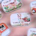 Yangtuo mini tin box Sealed jar packing boxes jewelry candy box small storage. 