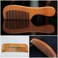 Wooden Hair Combs Handle Shape -1pcs.