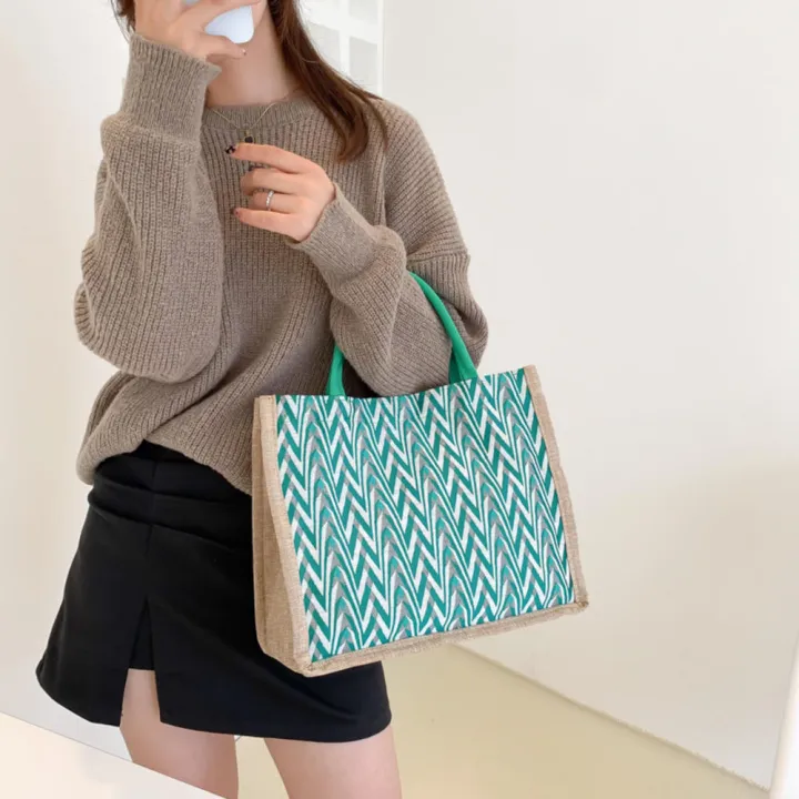 Single%20Shoulder%20Versatile%20Tote%20Bag%20New%20Two%20Thousand%20And%20Twenty-three%20Classroom%20Bag%20Handbag%20Large%20Capacity%20-%20Image%205