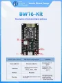 Boantong RTL8720DN dual band WiFi low-power Bluetooth BLE module BW16 development board Type-C interface. 