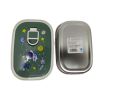 Stainless Steel Lunch Box/ Tiffin Box/ Food Container Sealed Food Fresh-Keeping Boxes Office Bento Container Lunch 350ml. 