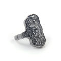 Dark Souls Ring Adjustable Rings Gemstone Chloranthy Metal Ring for Women Men Cosplay Jewelry Accessories Gift. 
