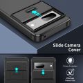 Sliding Camshield TPU + PC Phone Case For Google Pixel 6a.