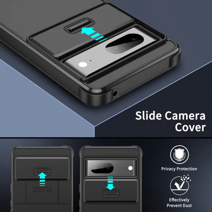 Sliding%20Camshield%20TPU%20+%20PC%20Phone%20Case%20For%20Google%20Pixel%206a%20-%20Image%204