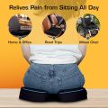 Seat Cushions for Office Chairs,Memory Foam Coccyx Cushion Pads for Tailbone Pain,Sciatica Relief Pillow,Correct Sitting Posture. 