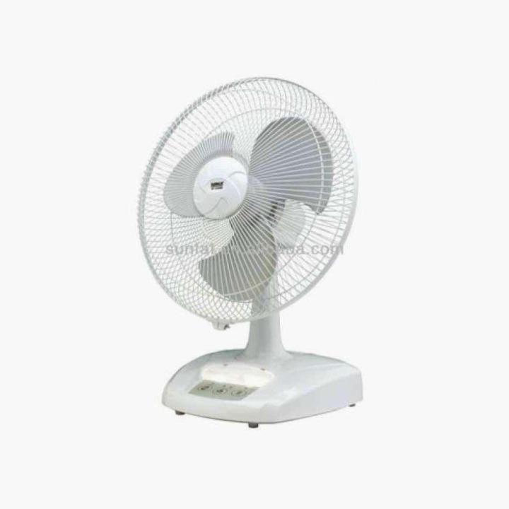 Rechargeable SUNCA 16” AC/DC table Fan with Remote | Daraz.com.bd