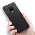 For Xiaomi Poco M2 Pro Premium Silicone Matte Soft Phone Case - Black.