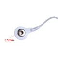 5/10pcs Lead Wire Adapters Tieline Short Cables Electrode Wires DC Head 2mm Snap 3.5mm Plug for Massager Machine Use Tool. 