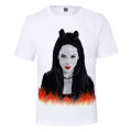 TV Show Lucifer Morningstar 3D Printed T-shirt Women Men Summer Fashion Short Sleeve Funny Tshirt Devil Graphic Streetwear Tops. 