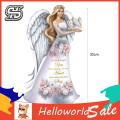 HelloWorld Angel Stickers Eye-catching Wide Application Christmas Wall Stickers. 