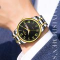 【DIV MALL】（NEW）AIYISHI Quartz Men Watch Calendar Watches Luminous Steel Strap for Man. 