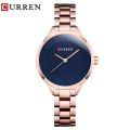 CURREN Top Brand Fashion Ladies Watches Stainless Steel Band Quartz Female Wrist Watch Ladies Gifts Clock Relogio Feminino.