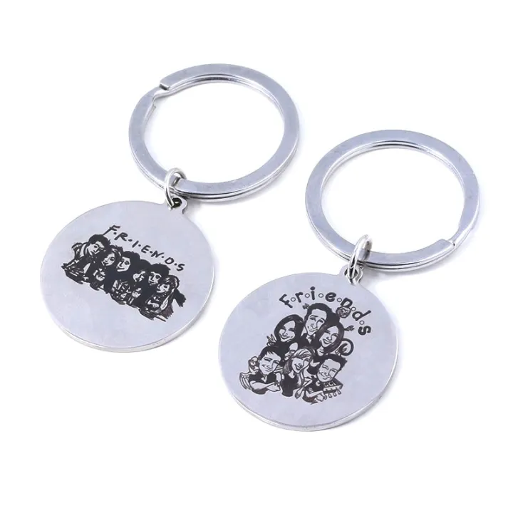 TV%20Show%20Friends%20Monica%20Rachel%20Phoebe%20Joey%20Ross%20Chandler%20Keychain%20Custom%2025th%20Anniversary%20Key%20Chain%20for%20Friends%20Jewelry%20Gift%20-%20Image%204