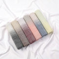 Ombre Hijab Tudung Cotton Watercolour Shawl Hijab Muslim Women Scarf Big Size Headscarf Wraps Islmaic Print Headband Turban. 