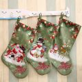 Christmas Stocking Santa Sack Gift Bag Christmas Socks Christmas Decorations for Home Noel Decor Navidad New Year 2023. 