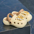 Hole shoes for summer women's outerwear. Thick increase the feeling of stepping on feces. Slippers with soft soles are non slip and breathable. EVA two wearing sandals. 