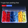 120 Pcs/60 Pairs Quick Splice Wire Terminals T-Tap Self-Stripping. 