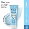 Pond's Face Wash Hydra Miracle Gentle Gel 50g. 