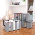Clothing Storage Bag with Clear Windows Home Storage Box Quilt Storage Container Bag. 