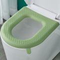 Waterproof Toilet Seat Cushion Bathroom Accessories Silicone Four Seasons Household Washable Paste Foam Toilet Cover. 