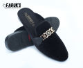 New Fashionable Velvet Half Shoe For Men. 