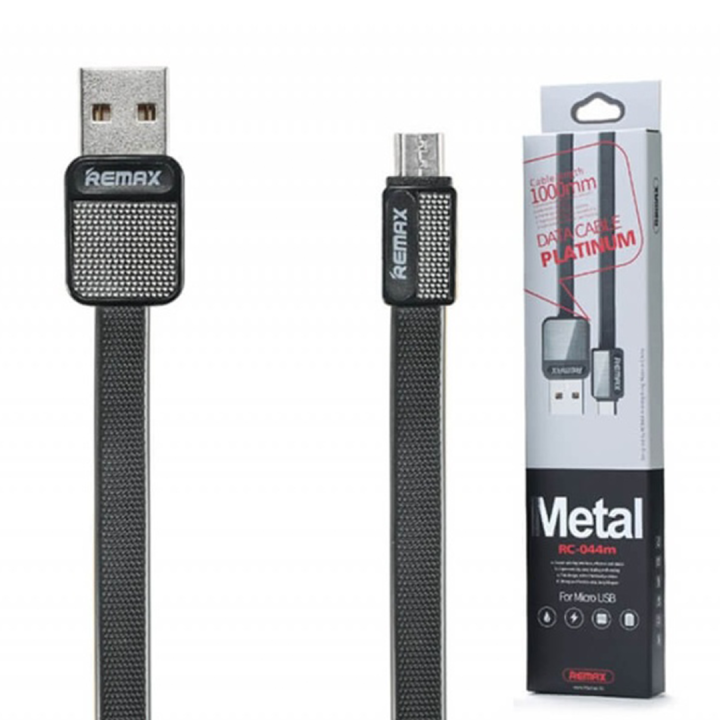 Remax%20Metal%20Micro%20USB%20Platinum%20Data%20Cable%20RC-044m%20Black%20Color%20-%20Image%202
