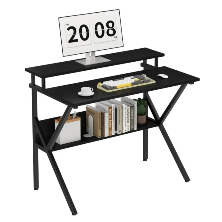Steel Rack Pc Table Metal Frame Computer Gaming Table – Durable Study & Workstation Desk ...