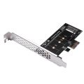 JOUYI 5X Add on Cards PCIE to M2 Adapter PCI Express 3.0 X1 to NVME SSD M2 PCIE Raiser Adapter Support 2230 2242 2260 M.2 SSD. 