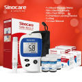 Sinocare Blood Sugar Monitor Safe Accu 2 with Advanced Technology, 200 Memory to Know Value Changes.