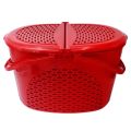 Cat/Dog/Rabbit/Pet Carrier Basket- Red.
