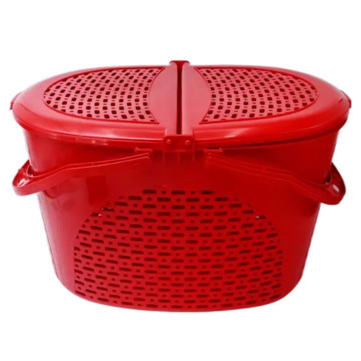 Cat/Dog/Rabbit/Pet Carrier Basket- Red