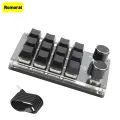 Programming Macro Keyboard 3/6/9/12 Key USB Custom Knob 1/2 Knob Copy Paste Photoshop Hotswap Keypad Gaming Keyboard. 