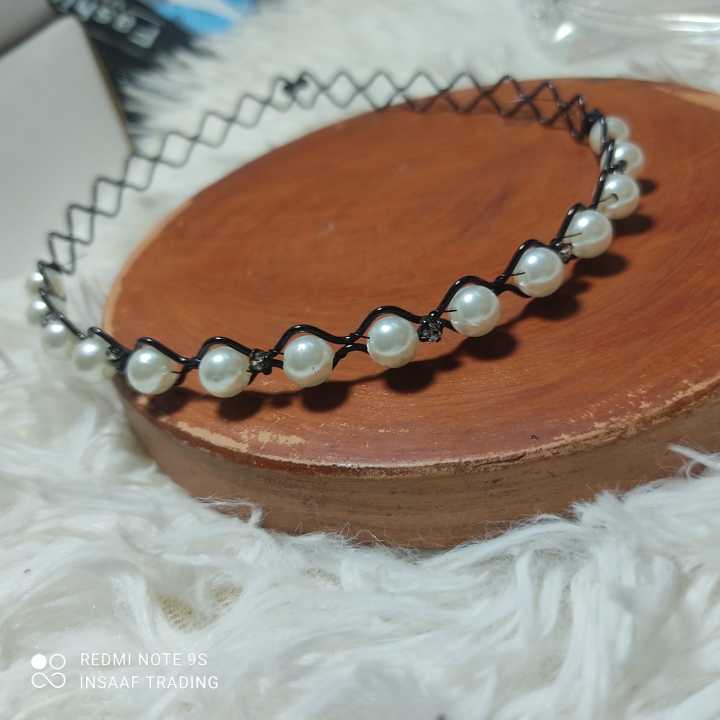 Pearl%20Crystal%20Wedding%20Bridal%20Tiara%20Crown%20Rhinestone%20Headbands%20-%20Image%207
