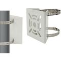 2X Universal Vertical Pole Mount Adapter, with 4 Loops, Wall Mounting Loop Bracket.