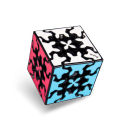 【Yurui】GC Qiyi Gear 3x3 Cube Profeional Pyramid Cylinder Puzzle Cube For Children Birthday Gift. 