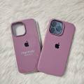 For Iphone 12 / Iphone 12 Pro / Iphone 12 Pro Max Luxury Silicone Protect Back Cover Soft Case ( Blueberry colour ). 