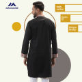 Eid Special Semi Fit Premium Panjabi - Black. 