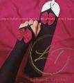 Bow sock half finger hand sleeve with red bow hand sock for women.